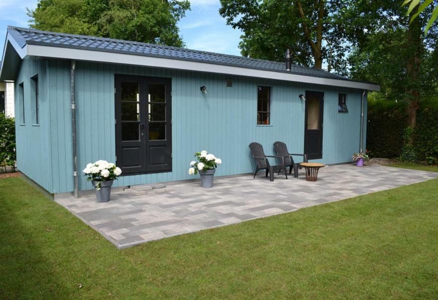 Mooi Nieuw Houten Huisje Havelte Экстерьер фото